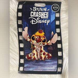 Jumbo Stitch Crashes Disney Lady and The Tramp 2/12 Limited Edition Jumbo Pin
